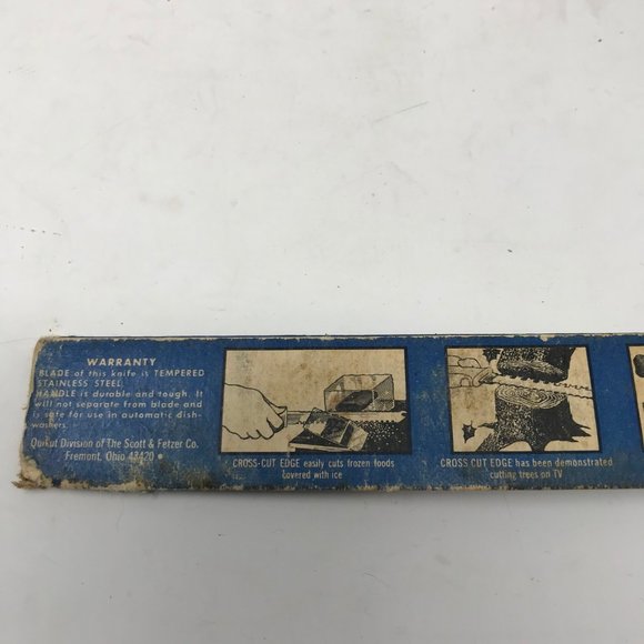 Vintage Quikut Inc. Serrated Knife & TapBoy Bottle Can Opener - Picture 10 of 11